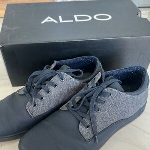 Aldo Black and Gray Oxfords Classic Style